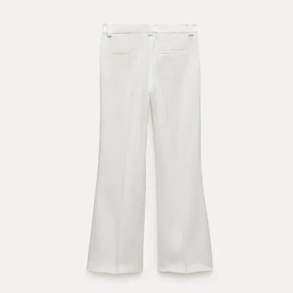 Zara Suit, ZW Collection Tuxedo Jacket & Flared Pants, XS